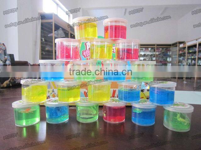 LOW PRICE novelty magic crystal putty slime crystal gift crystal toy barrel slime magic putty toys green slime