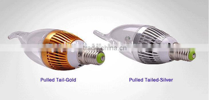 High Power LED Candle Bulb Light 3W, 4W, 5W