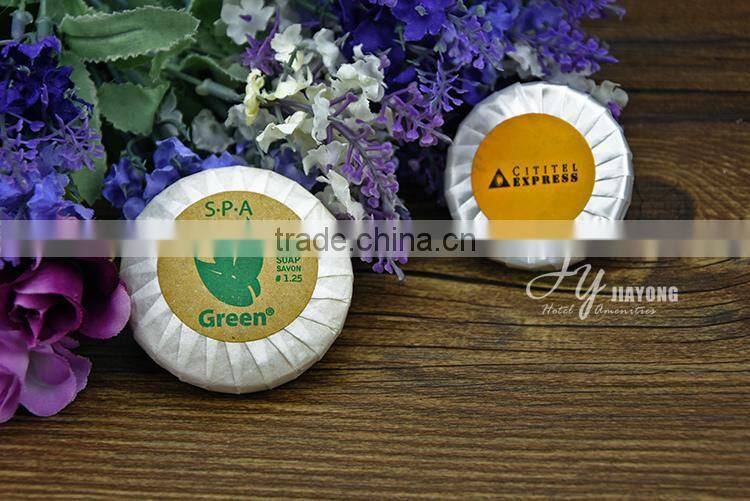 cheap wholesale round disposable hotel small soap for 3-5 star hotel