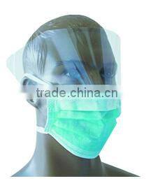 Disposable 3 Layer Breathable Face Mask with elastic
