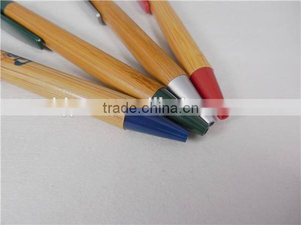 Customized Logo Shiny Wooden Ball Pen In Straight Barrel,Eco Wood Pen Set