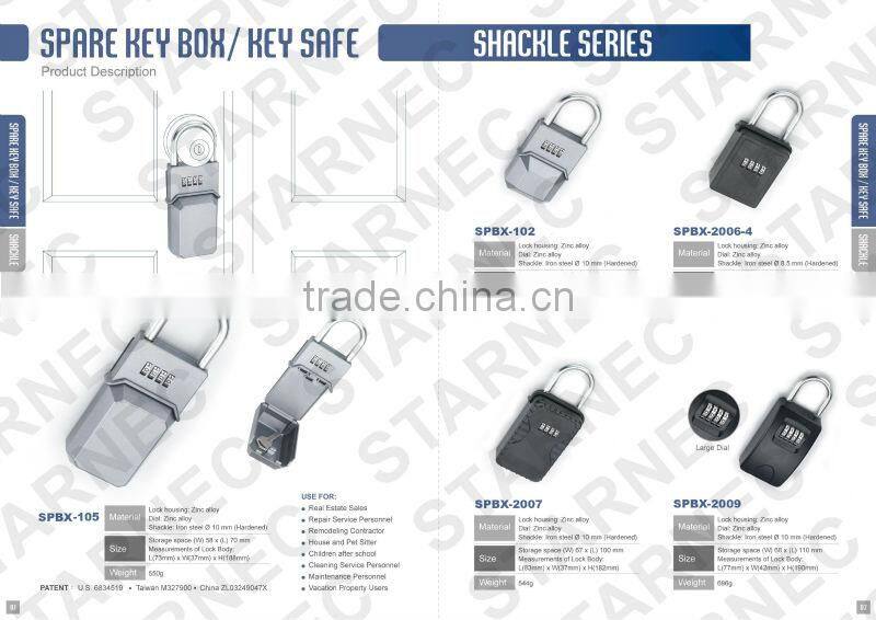 Surf Lock Key Stash Padlock Combination real estate agent
