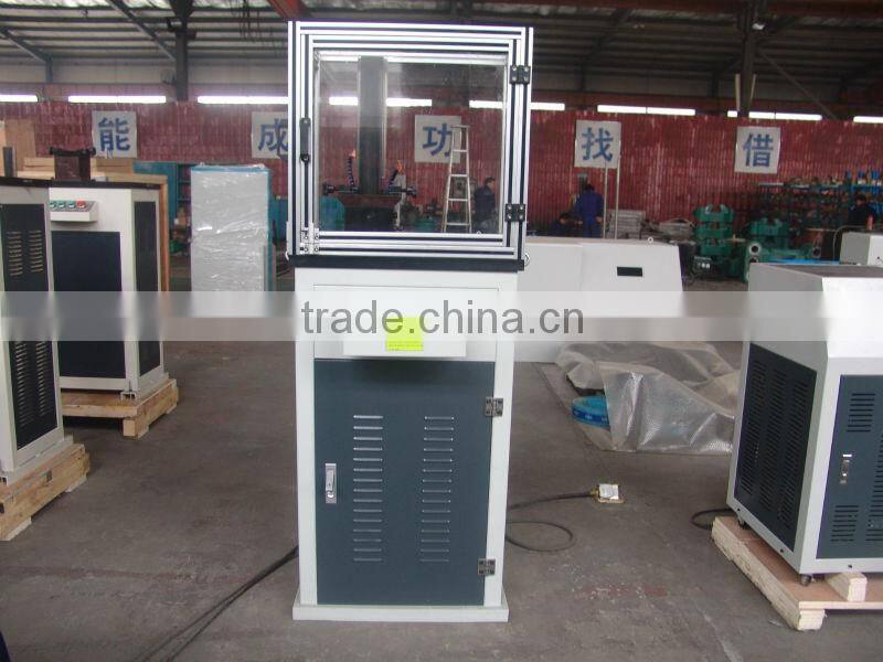 Auto Charpy impact testing machine 300J/500J with low temperature groove