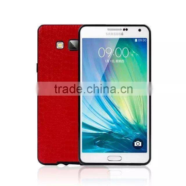 Wild PU alligator case ,soft phone case for samsung galaxy A5