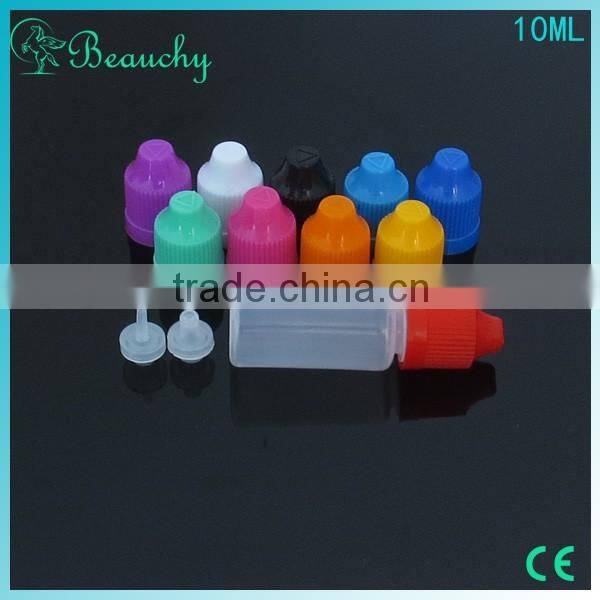 Beauchy new 0.4oz color e liquid uk plastic bottles 10ml glass bottle