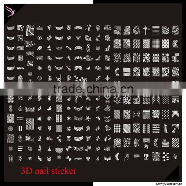 wholesale/OEM sticker decal nail art designs nail art sticker