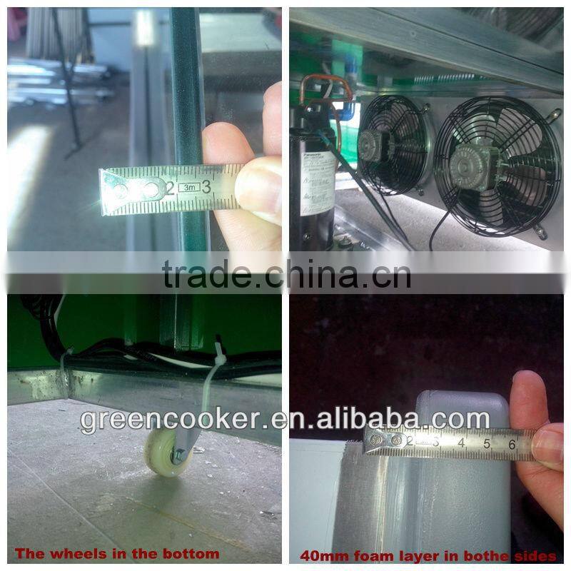 2016smart deli meat showcase cooler freezer/refrigerator for sale