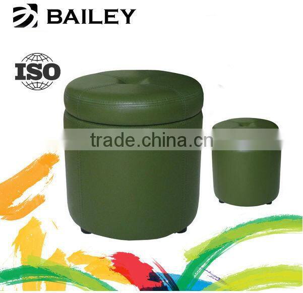 Round lamp colr footstool