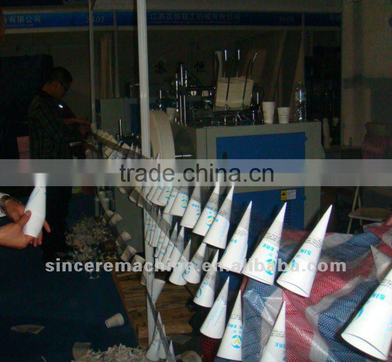 cone shaped paper cups machine