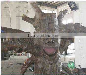 theme park animatronic talking tree for decoration
