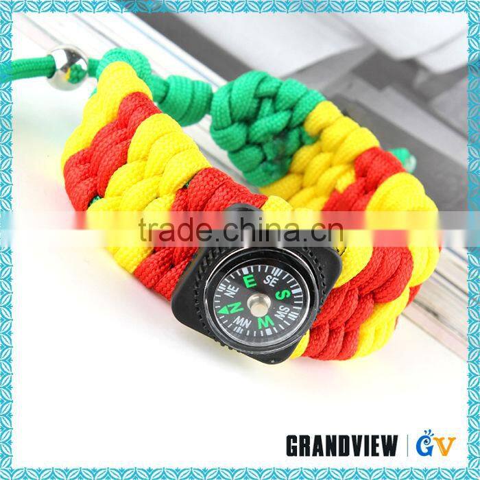 Factory supply attractive price blue survival bracelet