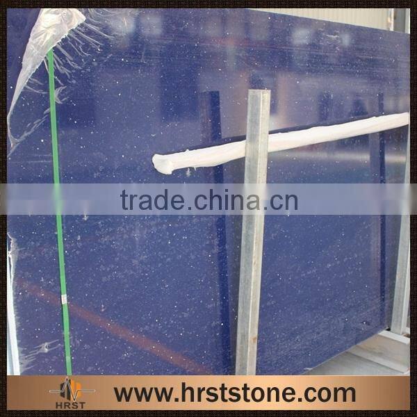 High technology artificial crystal blue quartz