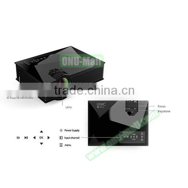 Amazon Hot Sales Wireless WIFI Mobile Smart Mini Projector LED, Shenzhen Home Theater Projector