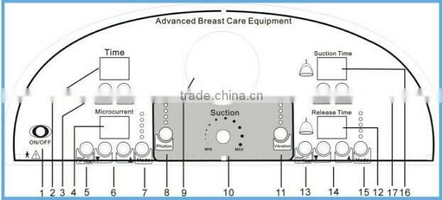 new products 2014 professional effective big breast breast beauty machine in guangzhou zinuo