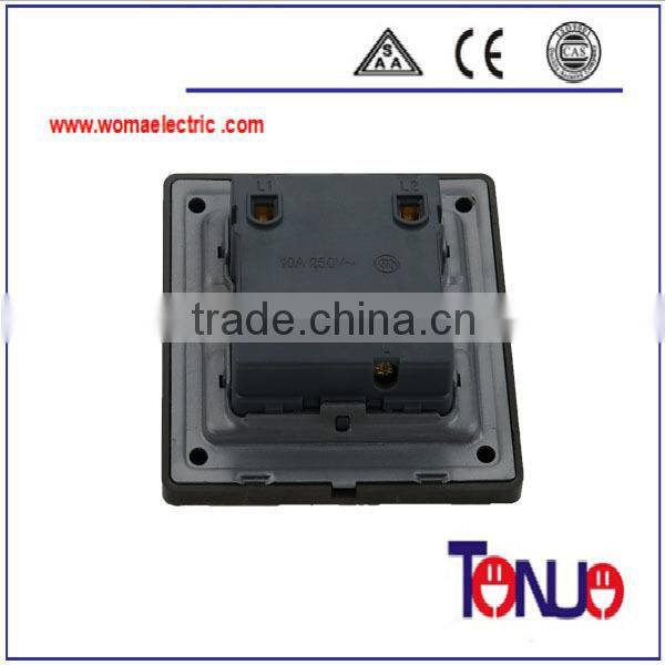 Middle east style metal panel wall switch