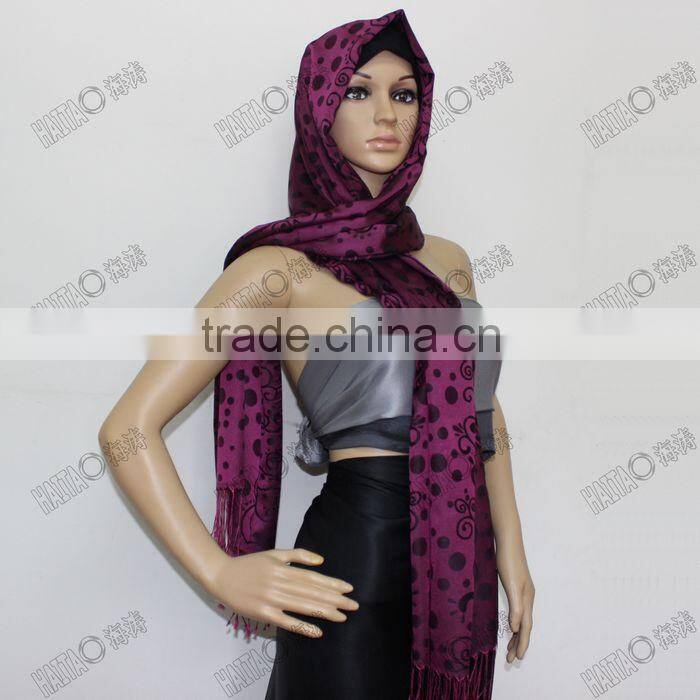 cheap fake silk shawl HTC388-8