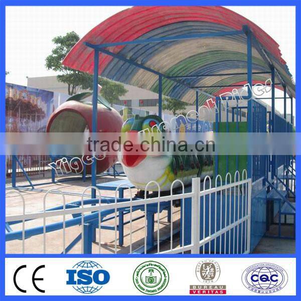 Attraction apple worm train