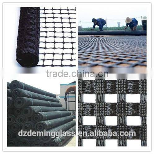 hot sale polyester geogrid for slope protection and road construction