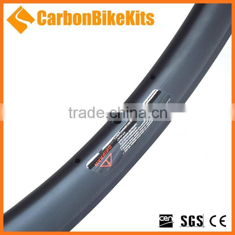 WR50C 25mm Wide 50mm Road Bicycle Clincher Chinese Carbon rims CarbonBikeKits
