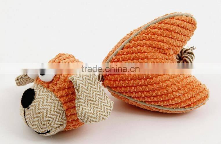 Animal squeaky stuffed toy ,CC200 plush frog dog pet toy , halloween dog toys