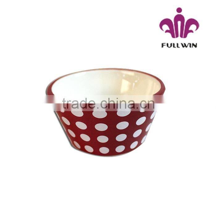 Factory Manufacture With Christmas Design Ceramic Christmas Cheap Plain Ceramic Bowl