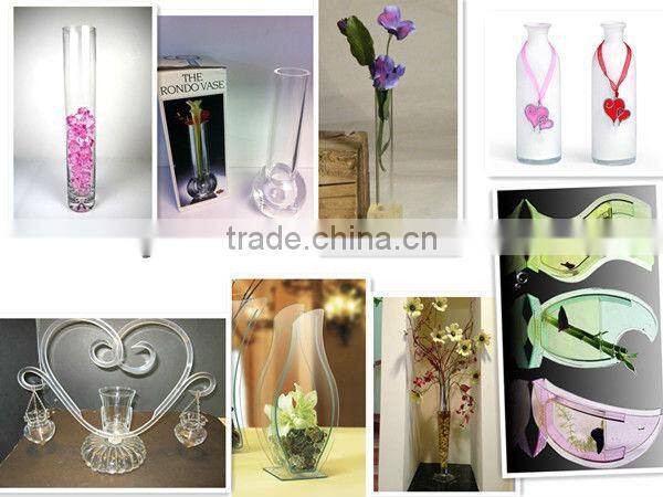 Manufacturing clear acrylic vases acrylic glass vases