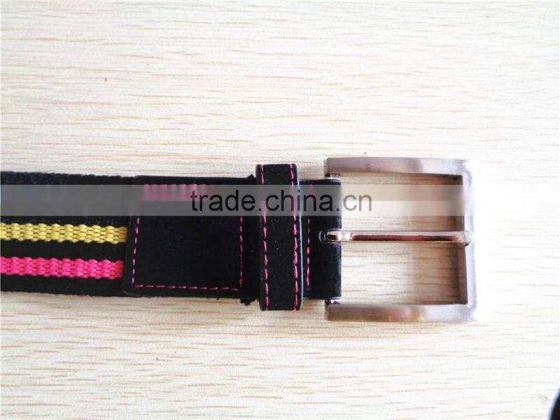 Factory Customized Canvas Sport Cotton Fabric Belt