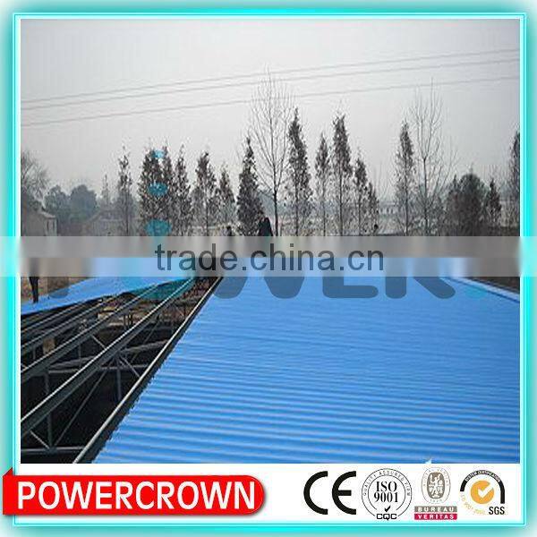 Color Coated Corrugated Steel Roofing Tile