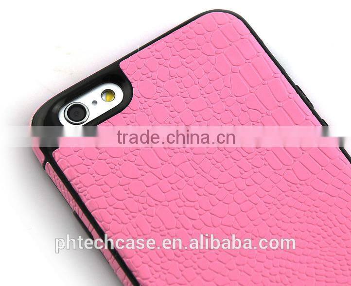 China Supplier Hot New Product 2015 Ultra Thin Leather Back Cover Case For Iphone 6 6Plus