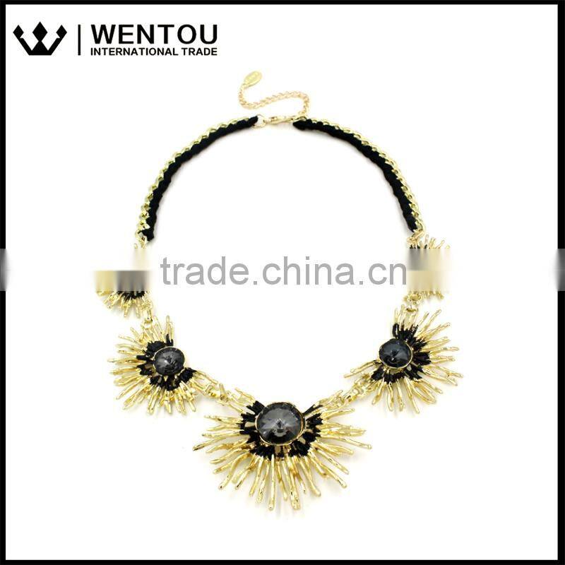 Hot Sell Fashion Silver Alloy Necklace/ Gold Alloy Necklace