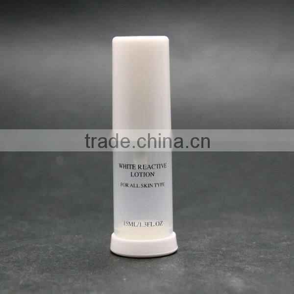 NEW 15ml pp plastic airless pump bottle