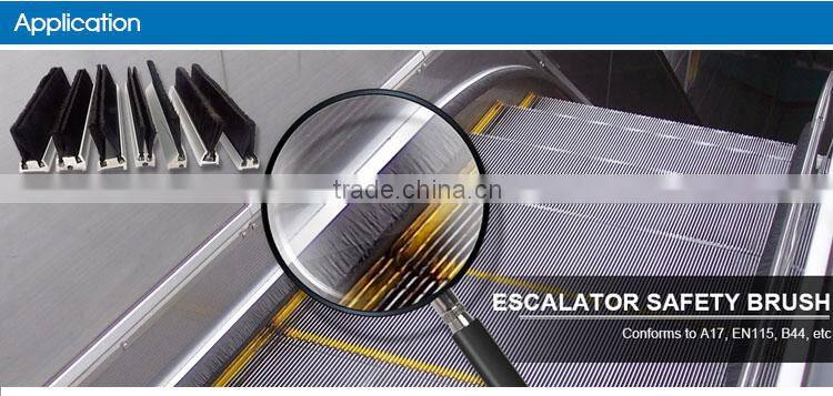 Aluminum Holder Escalator side brush Escalator brush strip