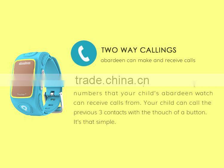 child wrist watch with sos panic button watch gps tracker