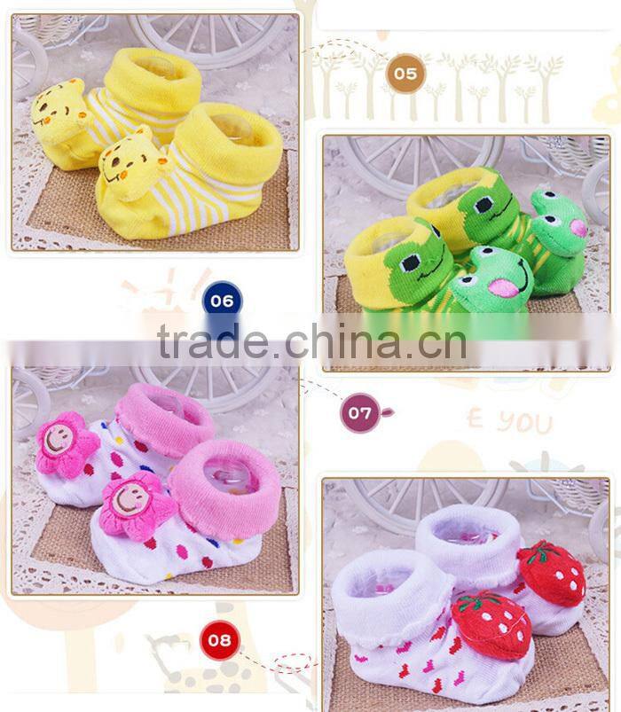 2015 hot sale baby cartoon tube sock cost-effective baby sock shoes