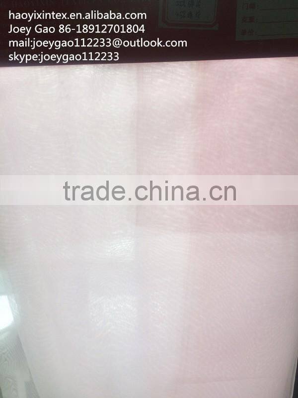 55%Poly45%Nylon Organza Fabric