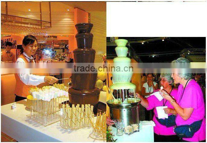 5 Layers 80CM Commercial Fonte de Chocolate