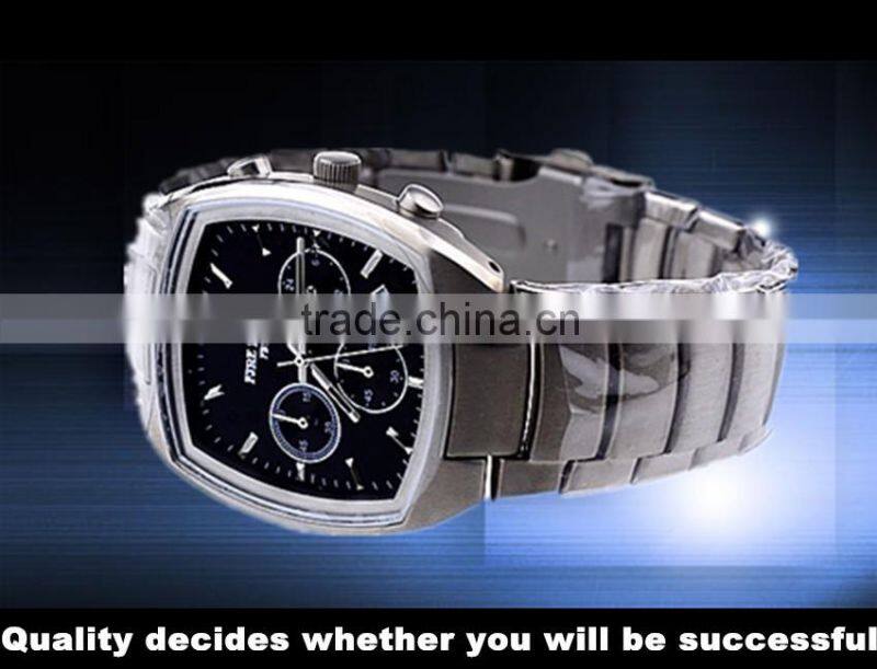 Senior classic Valentine's day gift,stainless steel wrist watch for men