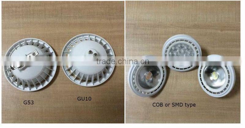 E27 GU10 G53 AR111 led lamp 230V 12V 5W 7W 9W 12W 15W