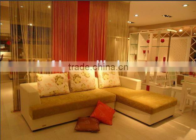 home textile custom design polyester jute fabric sofa/fabric for curtain