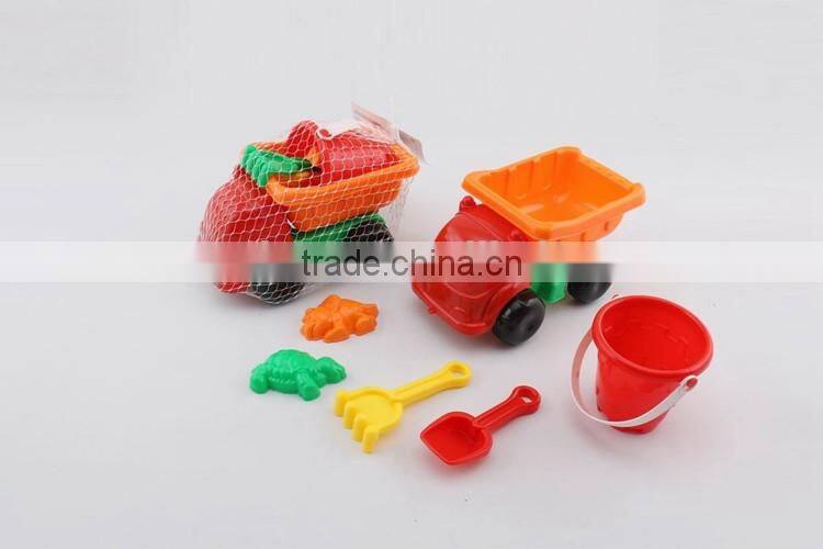 Summer funny beach sand molds kids toys Beach car (6PCS)