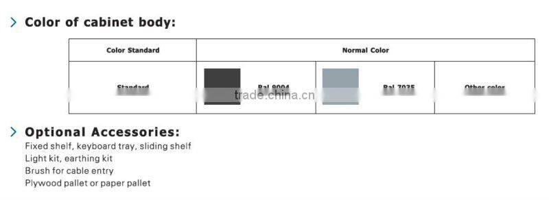 19" JS-C 37U standard vertical server network rack cabinet