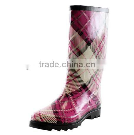 Women's Mid Calf Waterproof Rainboots