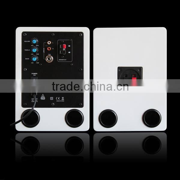 E505 professional audio 30w 5"indoor active bass studio monitor speaker