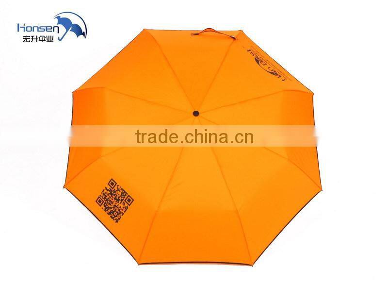 Good Quality Custom Print and Logo Folding Rain Umbrella with Company Logo