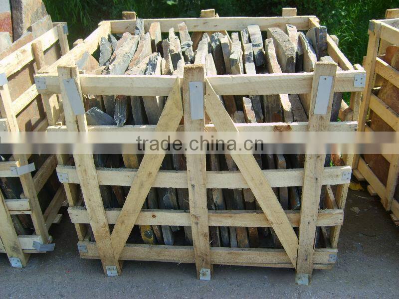 Decorative random tile quartzite slabs