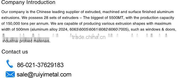 aluminum radiator extrusion
