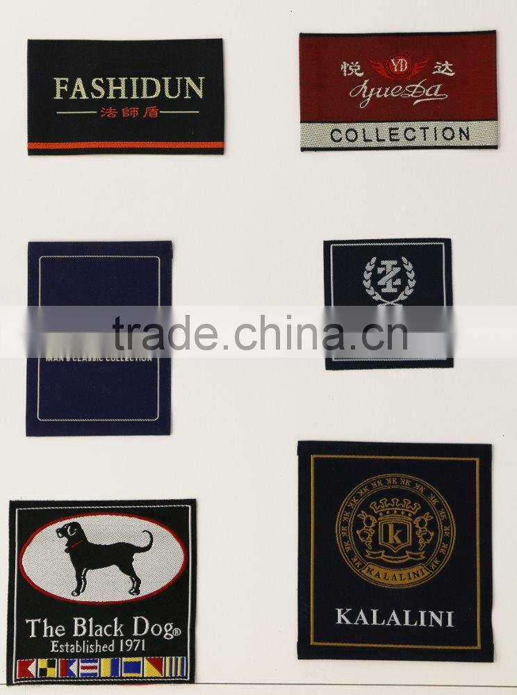 Customized High Quality Woven Clothing Labels Clothing Labels Iron On Garment labels