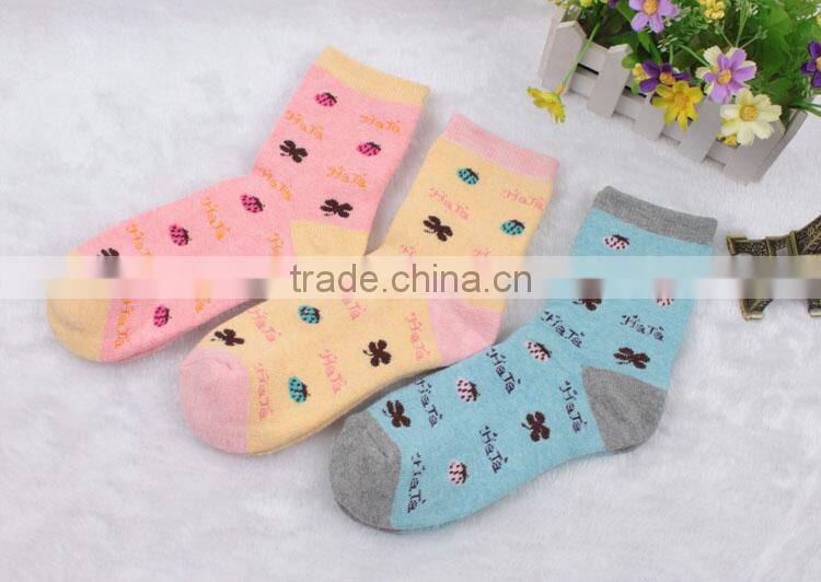 beautiful winter thermal terry socks for girls