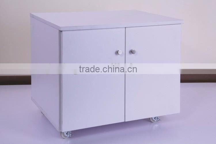 Easy to Move White Melamine MDF Storage Clothing Wardrobe Closet