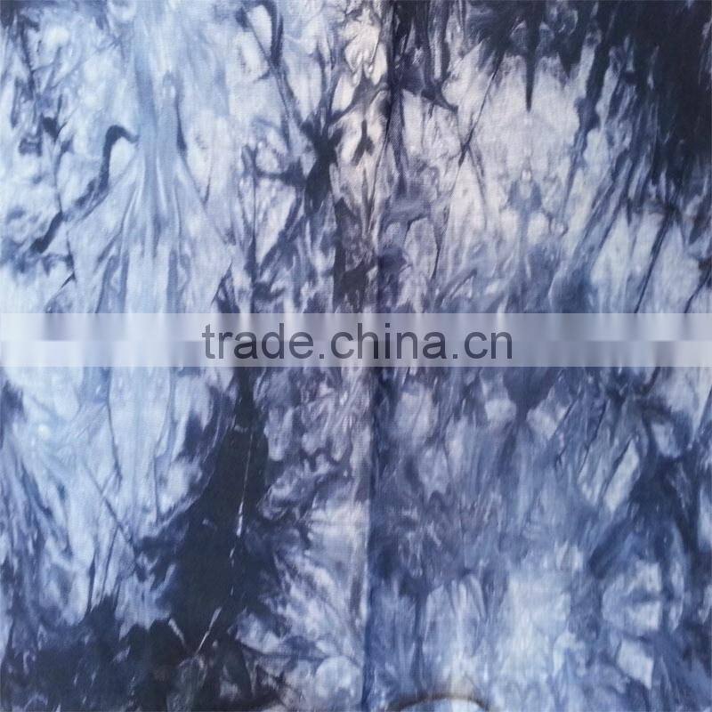 plain woven viscose tie dye rayon fabric
